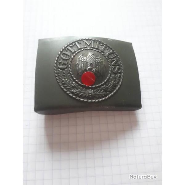 Boucle de ceinturon Allemand WW2 en reproduction  A2511