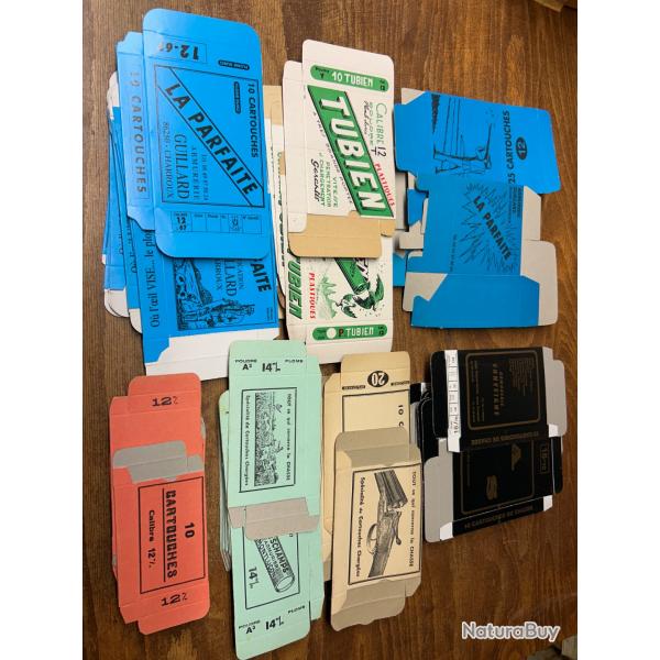 Carton de Chasse, vide pour la Collection