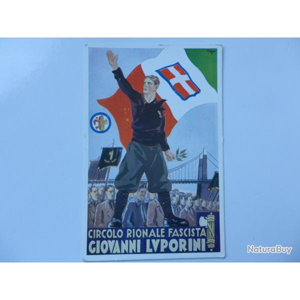 CARTE POSTALE FASCISME ITALIEN