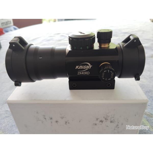 1 x BestSight Point Rouge, vert  Tactique 2x40 -
