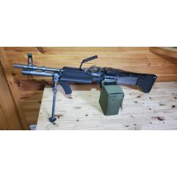 Mitrailleuse airsoft M60 MK43 HS