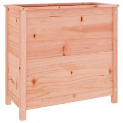 Jardinière bac lit surélevé plantes fleurs terrasse jardin 82,5 x 40 x 78 cm bois massif douglas ma