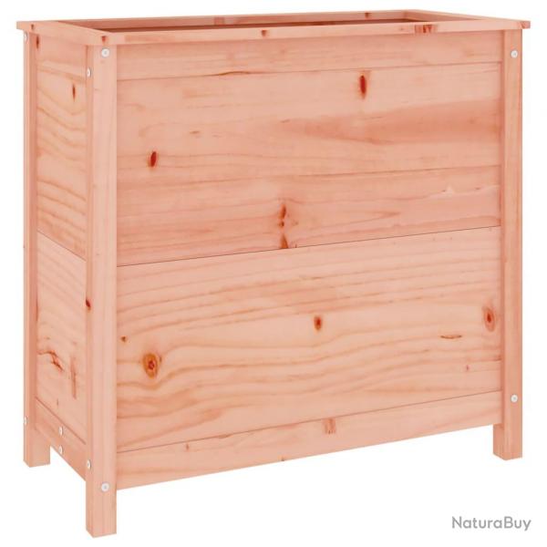 Jardinire bac lit surlev plantes fleurs terrasse jardin 82,5 x 40 x 78 cm bois massif douglas ma
