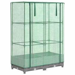 Jardini&egrave;re bac lit sur&eacute;lev&eacute; plantes fleurs terrasse jardin sur&eacute;lev&eacute;e avec housse aspect rotin 80 x