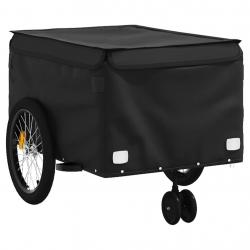 Remorque chariot transport de vélo 45 kg fer noir 02_0044079