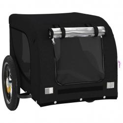 Remorque chariot transport de vélo pour animaux de compagnie noir 02_0044214