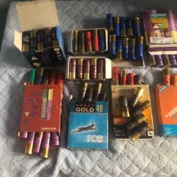 Très beau lot polyvalent +100 cartouches magnum semi magnum PLOMB 1/2/4/6