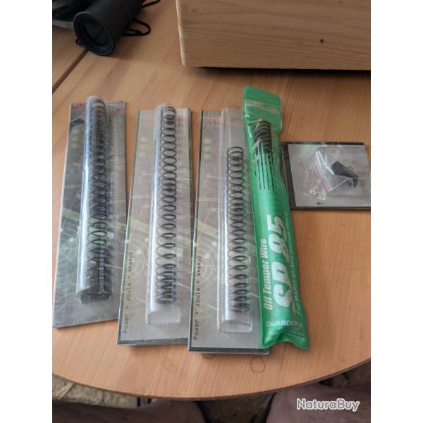 Ressorts pour AEG + hop upSp85, M110, M100, M90