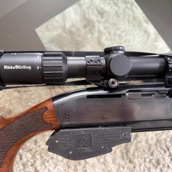 carabine 280 Remington semi-automatique avec lunette de battue