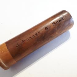 Protection bouche canon Purdey & sons. Bois précieux
