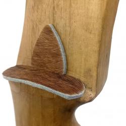 Repose-flèche auto-adhésif en cuir (Arc traditionnel Longbow ou recurve) (2)