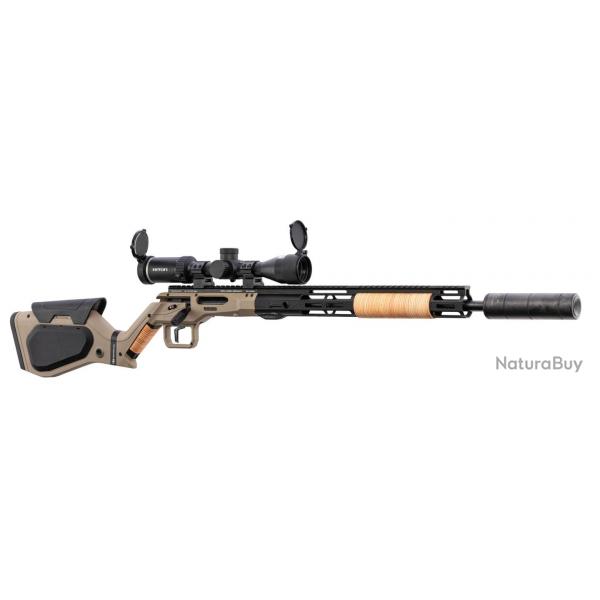 Pack HERA ARMS H6 222 Rem Tan avec optique et silencieux