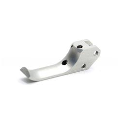 EEMANN TECH SA TRIGGER FOR CZ 75, HOOKED (COLOR: SILVER - TYPE: SMOOTH)