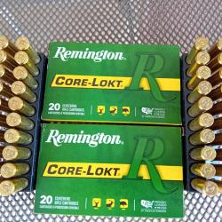 40 Douilles soit Deux boîtes Remington Calibre 280rem Tirées une seule fois (Voir Photos)