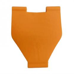 attache antenne gravé pour collier DC50 T5 TT15 orange fluo