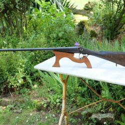 Fusil juxtaposé type Lefaucheux à percussion centrale CAL 16 chiens externes ref PER25JUX001