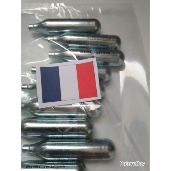 100 sparclettes 12 Gramm CO2  Franaises Toutes Armes CO2  de POINGS et d'EPAULES