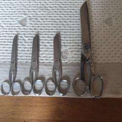 Lot de 4 ciseaux Nogent