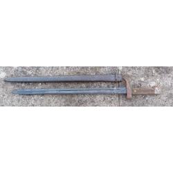 Sabre baïonnette BERTHIER modèle 1892 - Cavalerie WW1