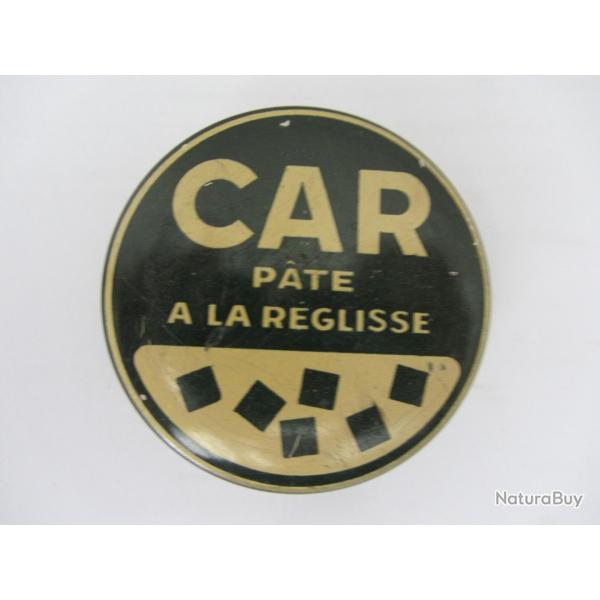 Boite en tle CAR rglisse 1940-1950
