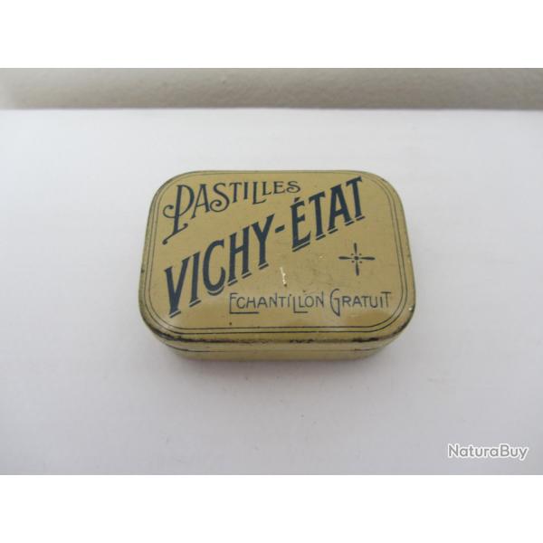 Boite Pastilles Vichy-Etat en tle 1920