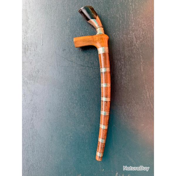 ANCIEN BEAU COUTEAU BADA BADE DE SULAWESI, XIX SIECLE, INDONESIE, ASIE