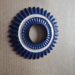 cocarde de casque à pointe  bleu / blanc / bleu  A25.5