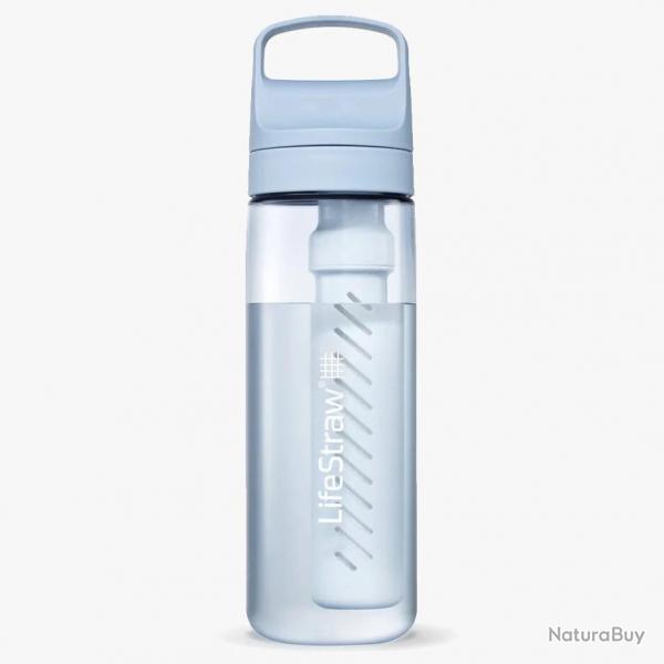 Gourde filtre  eau Lifestraw Go Series 650 ml bleu ciel