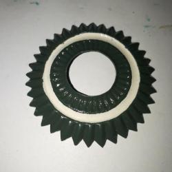 cocarde de casque à pointe  vert / blanc / vert   A25.8