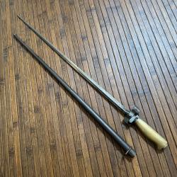 BAÏONETTE LEBEL ROSALIE WW1 14/18 ARMÉE FRANÇAISE