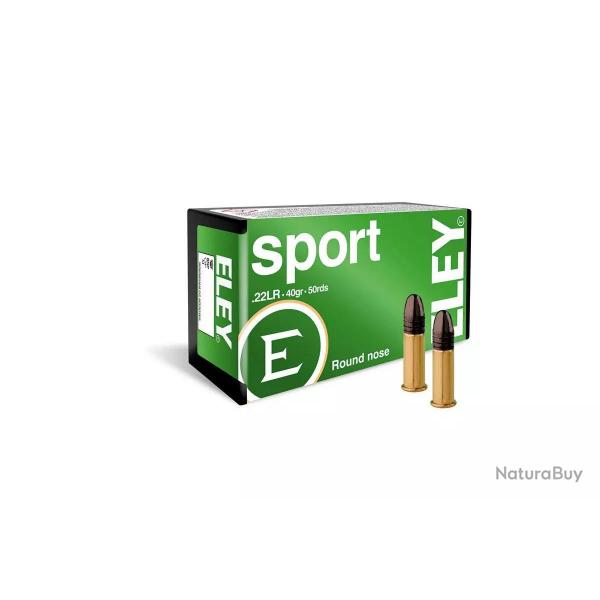 CARTOUCHES ELEY SPORT CAL. 22 LR X50