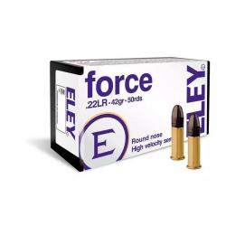 CARTOUCHES ELEY 22 LR FORCE X50