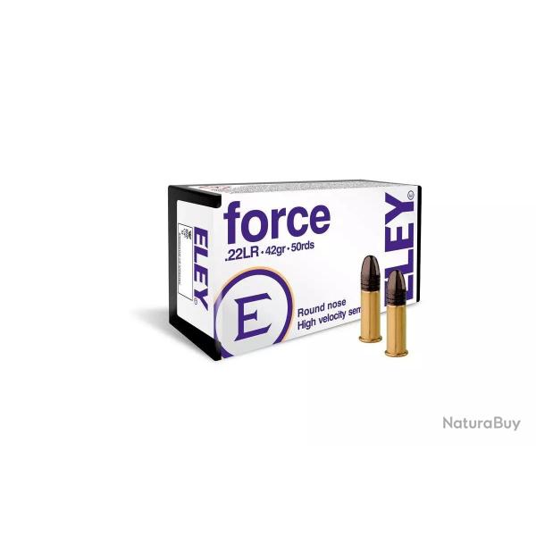 CARTOUCHES ELEY 22 LR FORCE X50