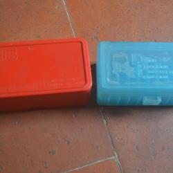 2 boites a munitions pour 38 Spcl / 357 mag