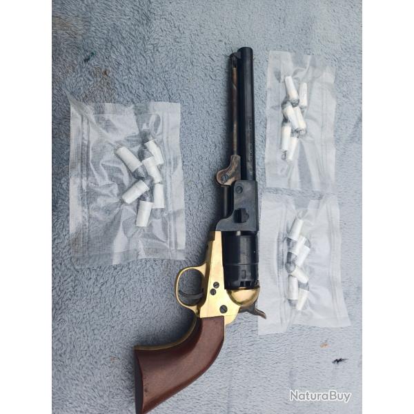 Vend revolver poudre noir Pietta 1851 navy