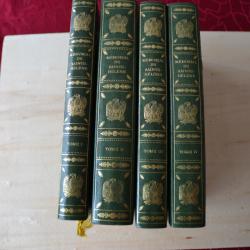 Le Mémorial de Sainte-Hélène en 4 volumes