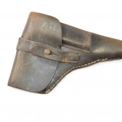 Etui / holster pour pistolet Allemand PPK WW2,  POL.HBG. Polzei Hambourg ?