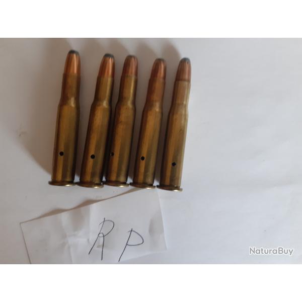 5 cartouches 30/30 winchester   RP  Neutralises percage et  amorces percutes
