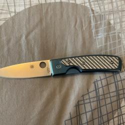 VEND COUTEAU PLIANT SPYDERCO MEMORY CENTOFANTE PIN COLTELLO.