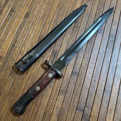 BAÏONNETTE MAUSER VZ 24 - 44 YOUGOSLAVE SUPER ÉTAT MONOMATRICULE
