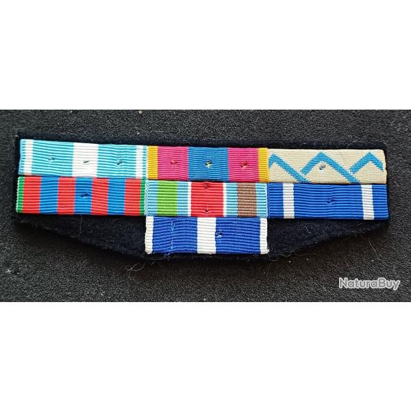 Placard rappels de mdailles militaires - ONU - OTAN - TRN - Outre-Mer