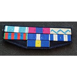Placard rappel de médailles militaires - Outre Mer - TRN - OTAN - PESD