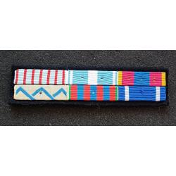 Placard rappel de médailles militaires - Outre Mer - OTAN - Croix du Combattant