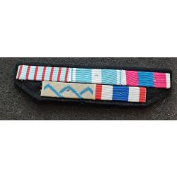 Placard rappel de médailles militaires - Croix Combattant - TRN - Déf Nationale