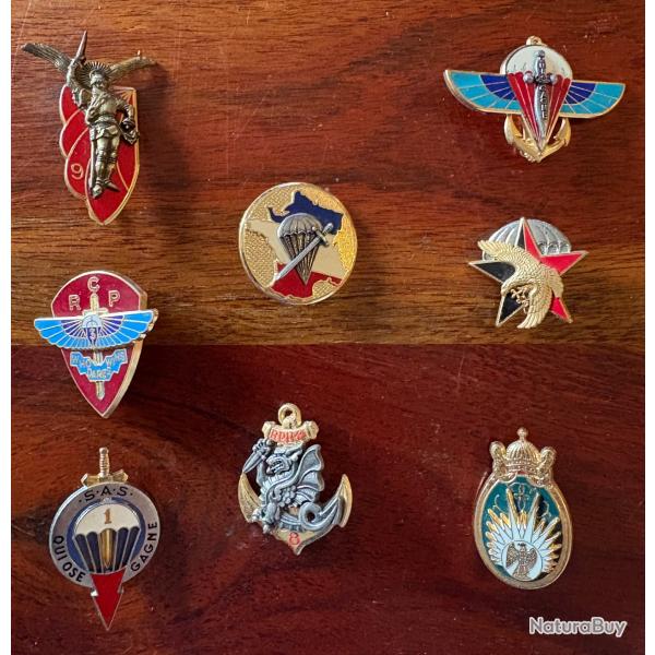 lot insignes parachutistes