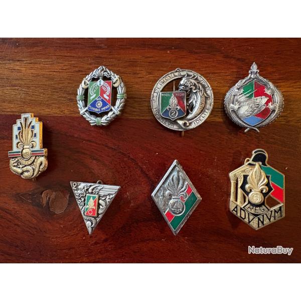 lot insignes lgion trangre