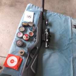 Lot carabine à plomb Gamo Whisper IGT 19.9 joules