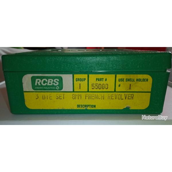 Outils de rechargement RCBS cal 8 mm 92