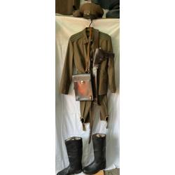 ENSEMBLE TENUE DE TERRAIN COMPLÈTE KGB TAILLE S (46/4) FABRIQUÉ EN URSS