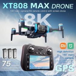 Xiaomi Drone Pro 8K Wifi GPS 2 Cameras HD Grand Angle, Modele: 3 Batteries